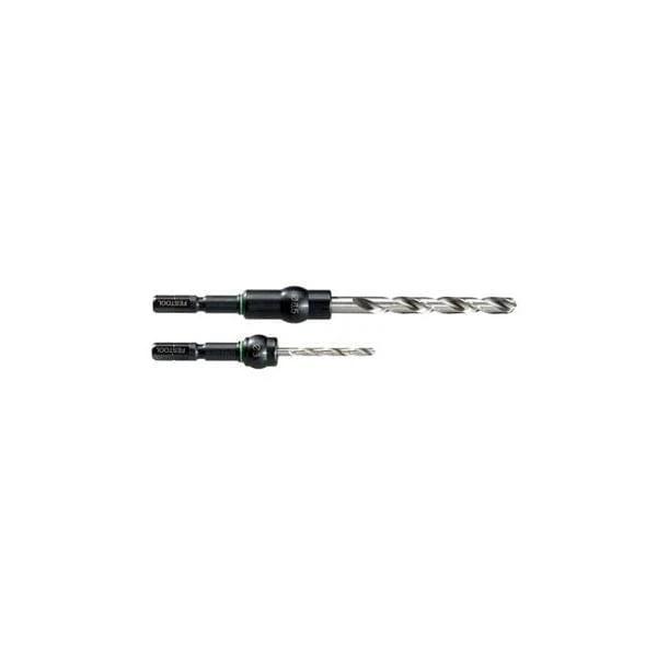Spiral Drill Bit Set with Reusable Centrotec Shank - Size:6 mm